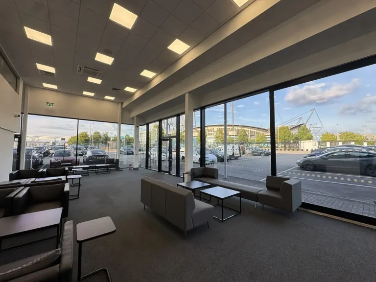Safety Window Film for Commercial Buildings Protecting Staff and Property
